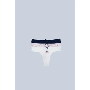 Pierre Cardin 3'lü Ekonomik Paket Betty 2702 Pamuklu Basic String Külot