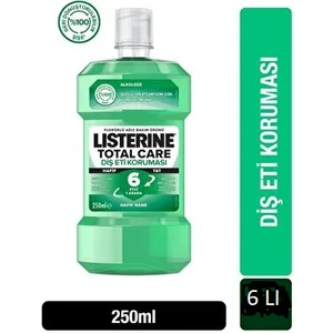 Listerie Total Care Diş Eti Koruması 250ML x 6 Adet
