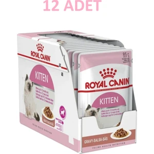 Royal Canin Kitten Gravy Pouch 85 G x 12 Adet