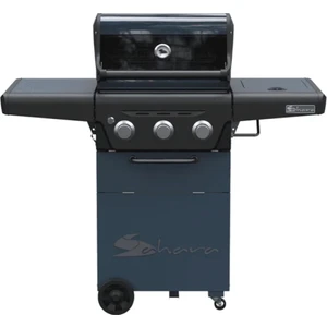 X350 Klasik Barbekü - Gri Mavi - LED Işıklı Düğmeli