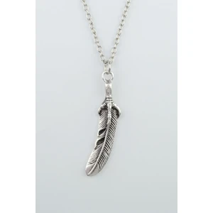 Had Safha Accessories Kartal Pençesi - Kuş Tüyü Düz Zincir Kolye