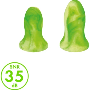 Contours (7400) Ergonomik Tasarımlı - Ders Çalışma - Uyku Kulak Tıkacı - 10 Çift - Standart Beden