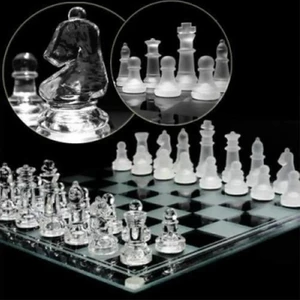 Cam Satranç Takımı 30 x 30 cm Glass Chess