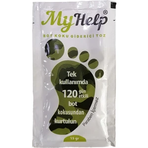 My Help 3'lü Ayak Kokusu Giderici Toz, Bot ve Ayakkabı Koku Giderici Toz
