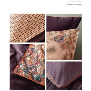 Apricitas Home My Touch Series Çift Kişilik Battaniyeli Nevresim Takımı Mürdüm