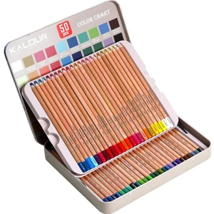 50 Parça Kalour Pro Pastel Tebeşir Renkli Kömür Kalemler Çizim Eskiz Sanat Malzemeleri Yetişkinler Için Sanatçılar (Yurt Dışından)