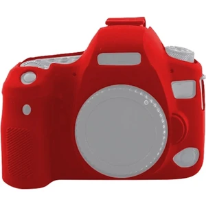 Canon Eos 6d Mark Iı Için Yumuşak Silikon Kılıf - Kırmızı (Yurt Dışından)