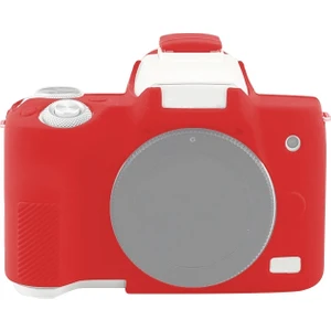 Canon Eos M50 Mark Iı / M50 Iı Için Yumuşak Silikon Kılıf - Kırmızı (Yurt Dışından)