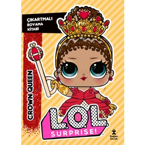 L.o.l. Surprıse! – Crown Queen – Çıkartmalı Boyama Kitabı