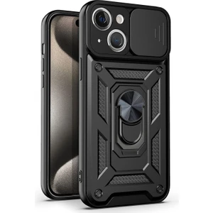 Apple iPhone 15 Kılıf Impact Resistant Siyah