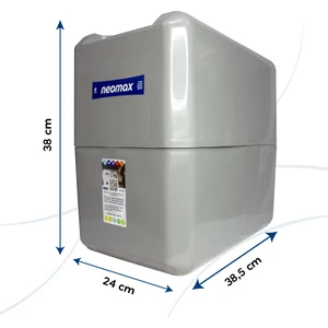 H-MAX Reverse Osmosis System 11 Aşama 9 Litre Çelik Tanklı Mineralli Su Arıtma Cihazı