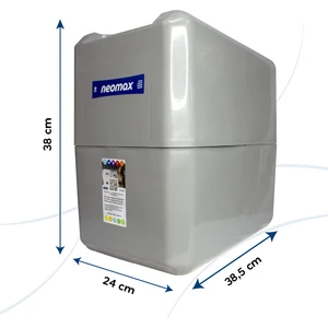 H-MAX Reverse Osmosis System 11 Aşama 9 Litre Çelik Tanklı Mineralli Su Arıtma Cihazı