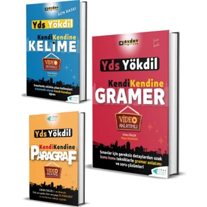 Erkan Önler YDS -YÖKDİL Kendi Kendine Videolu Konu Anlatımı 3'lü Set