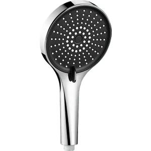 God Of Wealth Banyo 13,5 cm Geniş Panel Duş Başlığı 5 Vitesli Kompresörlü Büyük Duş Başlığı (Yurt Dışından)