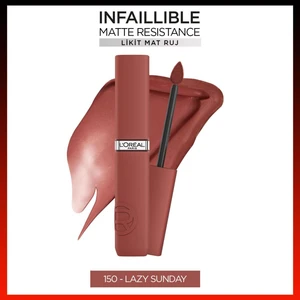 L'Oréal Paris Infaillible Matte Resistance Likit Mat Ruj - 150 Lazy Sunday