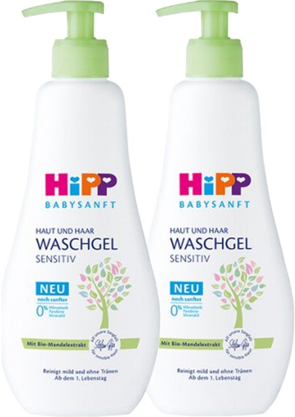 Babysanft Bebek Saç ve Vücut Banyo Jeli 400 ml x 2 Adet