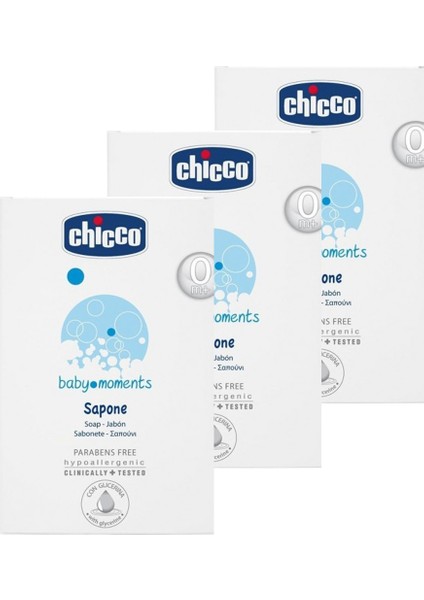 Baby Moments Sabun 100 gr x 3 Adet