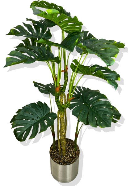 Yapay 4 Gövde 18 Dal Devetabanı 180 cm 30X30 Galvaniz Saksı modelleri