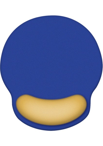 Silikon Bilek Mouse Pad Basit Düz Renk Ofis Bilek Mouse Pad Bez Yüzey Silikon Kaymaz Bilek Pedi (Yurt Dışından)