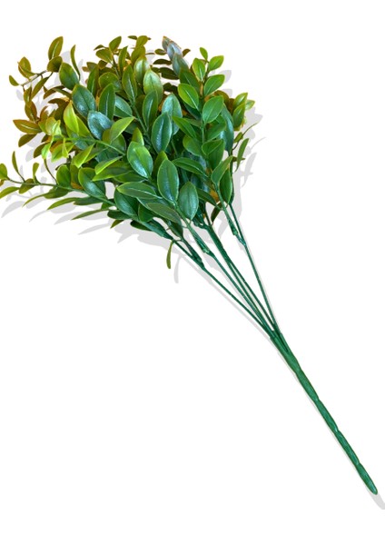 Yapay Turuncu Ruscus Bitkisi 40 cm 5 Dal