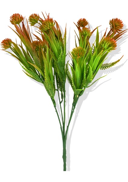 Yapay Bitki Kırmızı Devedikeni 32 cm