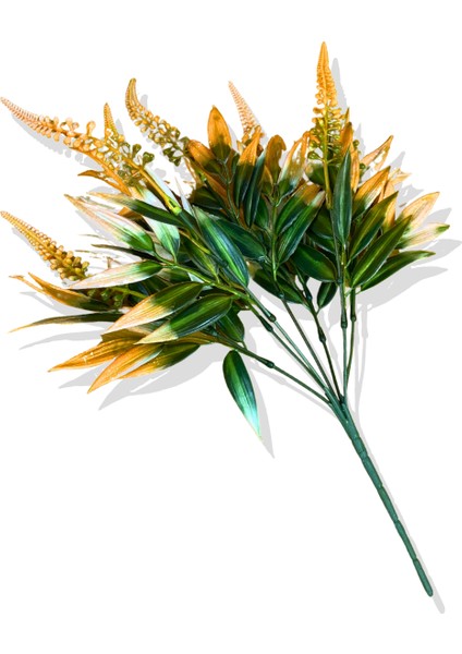 Yapay Yeşillik Demeti Turuncu 40 cm 7 Dal modelleri