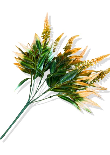 Yapay Yeşillik Demeti Turuncu 40 cm 7 Dal fırsatları