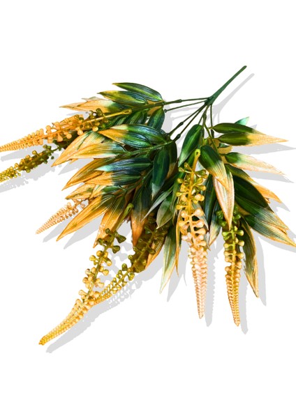 Yapay Yeşillik Demeti Turuncu 40 cm 7 Dal indirimleri