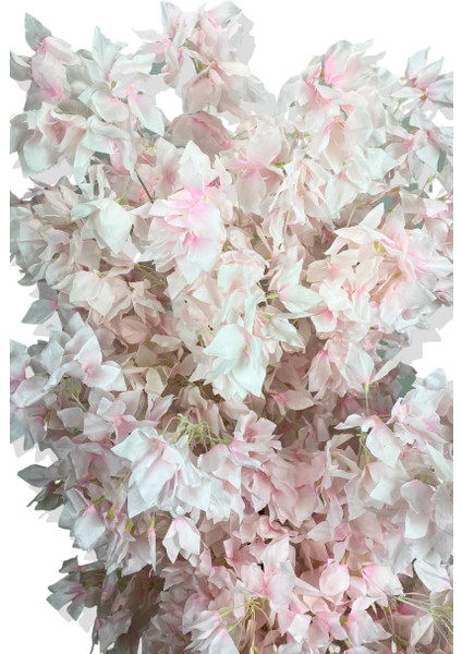 Pembe Begonvil 180 cm Yapay Ağaç 30X30 Galvaniz Saksı fırsatları