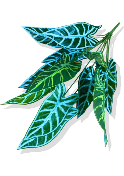 Yapay Alocasia Bitki Demeti 60 cm 12 Dal modelleri