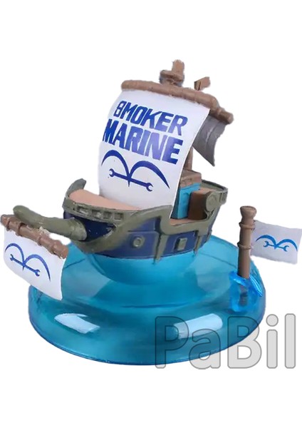 One Piece Anime Manga Aksiyon Figür Gemi - Sumoker's Marine 6 cm fiyatları