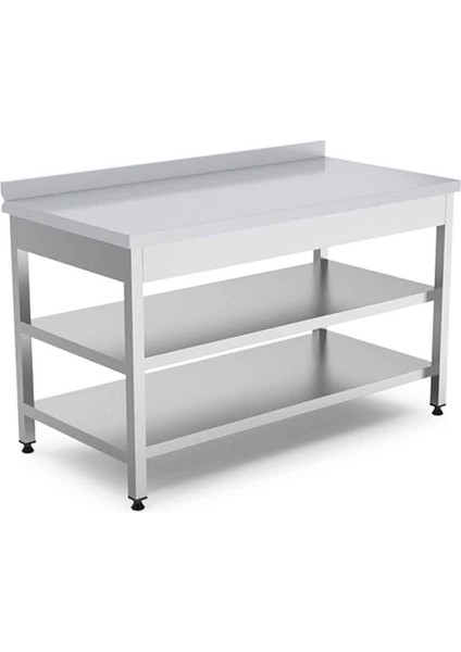 EMP.ATT2.60120 Alt Raflı-Ara Raflı Çalışma Tezgahı 120X60X85 cm
