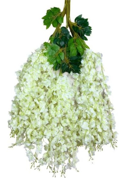 Rüzgar Yapay Çiçekçilik Krem Akasya Demeti