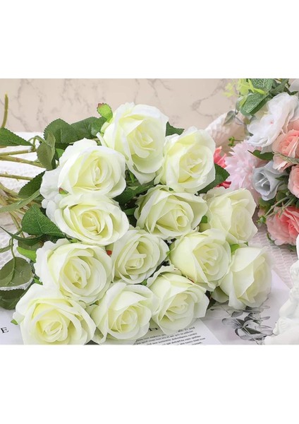 Rüzgar Yapay Çiçekçilik 10 Adet Gül