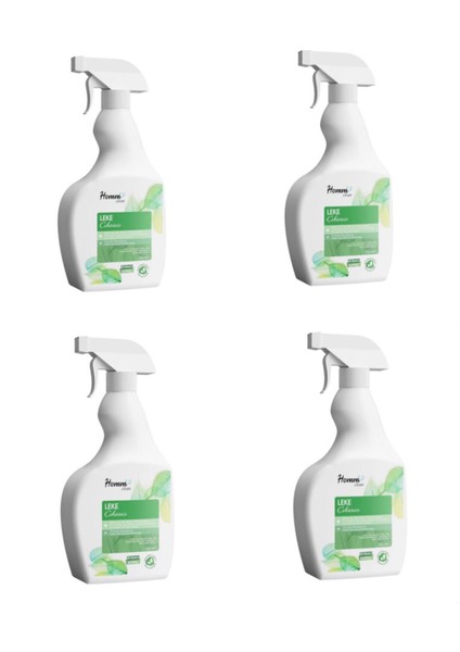 Homm Clean Leke Çıkarıcı 750 ml 4’lü Set