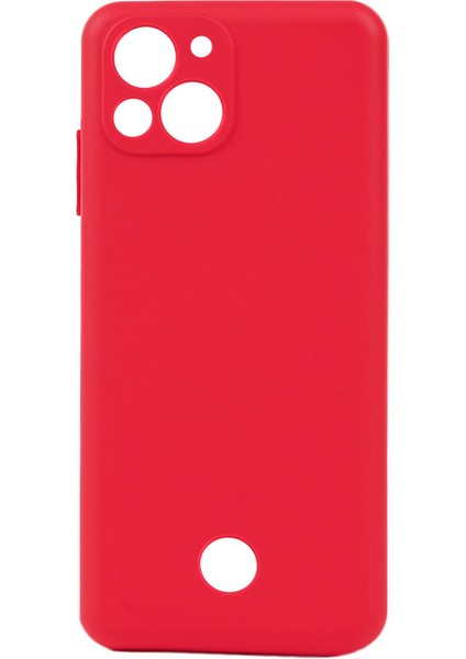 Reeder S23 Pro Max Kılıf Kamera Korumalı Premier Mat Silikon Kırmızı