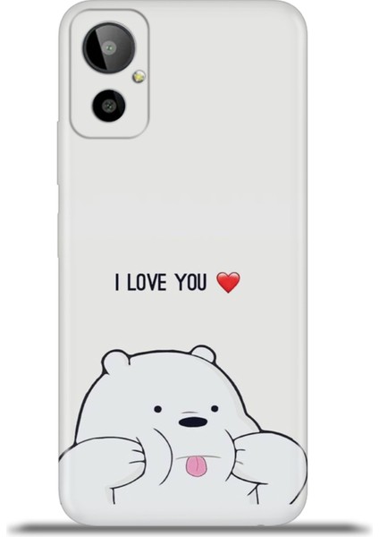 General Mobile Gm 23 Se Kılıf Esnek Silikon Kamera Koruma 4K Desenli Özel Tasarım - Dear Bear
