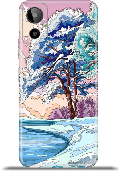 General Mobile Gm 23 Se Kılıf Esnek Silikon Kamera Koruma 4K Desenli Özel Tasarım - Masalsi