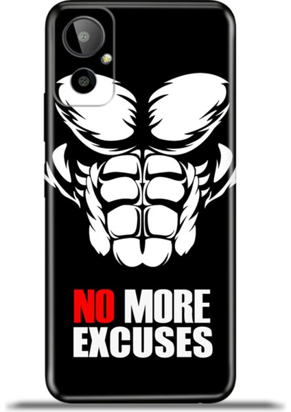 General Mobile Gm 23 Se Kılıf Esnek Silikon Kamera Koruma 4K Desenli Özel Tasarım - No More