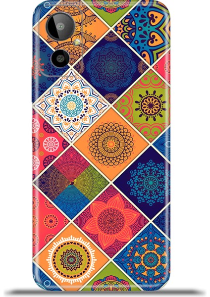 General Mobile Gm 23 Se Kılıf Esnek Silikon Kamera Koruma 4K Desenli Özel Tasarım - Etnik