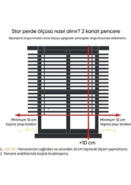 Çift Mekanizmalı Tül ve Stor Perde - Model 7