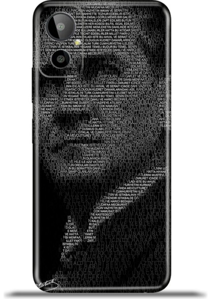 General Mobile Gm 23 Se Kılıf Esnek Silikon Kamera Koruma 4K Desenli Özel Tasarım - Gençliğe Hitabe