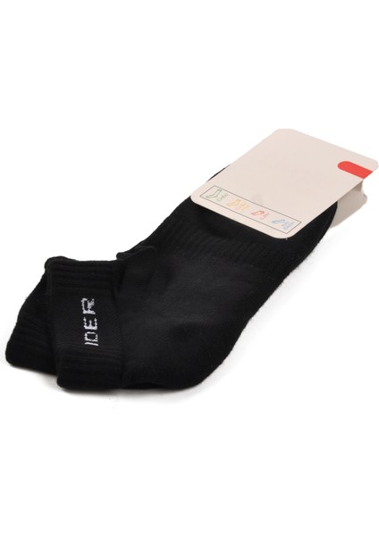 Ider Siyah Patik Spor Çorap