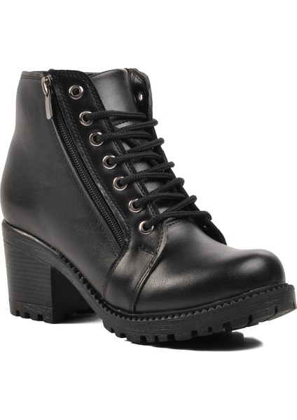 196 Siyah Kadın Topuklu Bot modelleri