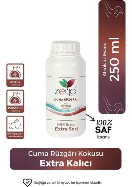 Cuma Rüzgârı Litrelik Parfüm Esansı - 250 ml Extra