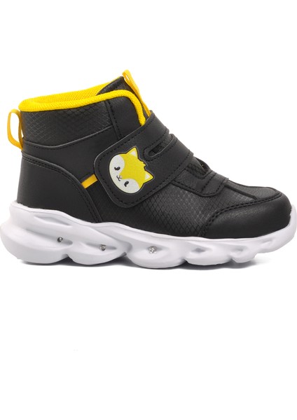 Riwi-P Siyah Cırtlı Çocuk Sneaker Bot