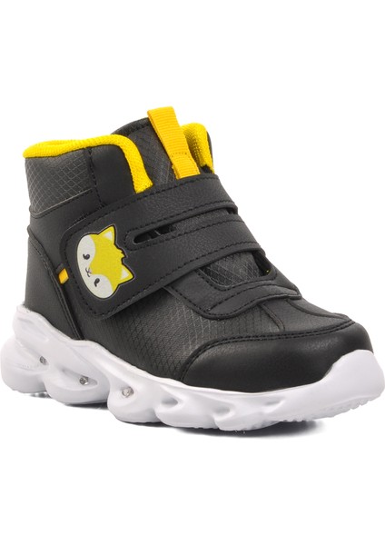 Riwi-P Siyah Cırtlı Çocuk Sneaker Bot