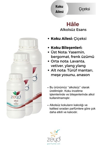 Hâle Litrelik Parfüm Esansı - 250 ml Extra
