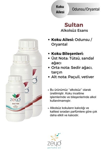 Sultan Litrelik Parfüm Esansı - 250 ml