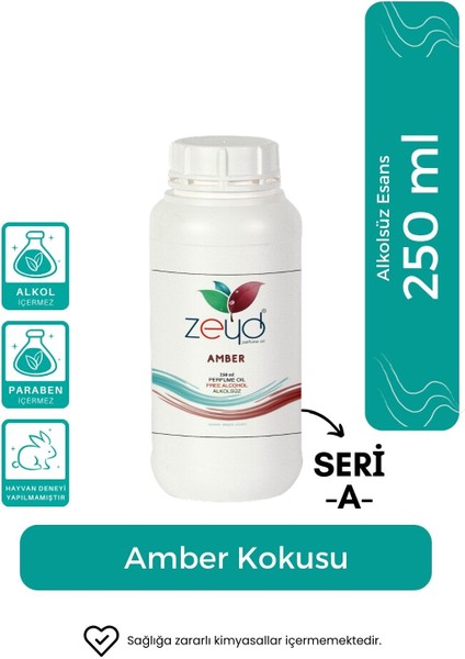 Amber Litrelik Parfüm Esansı - 250 ml